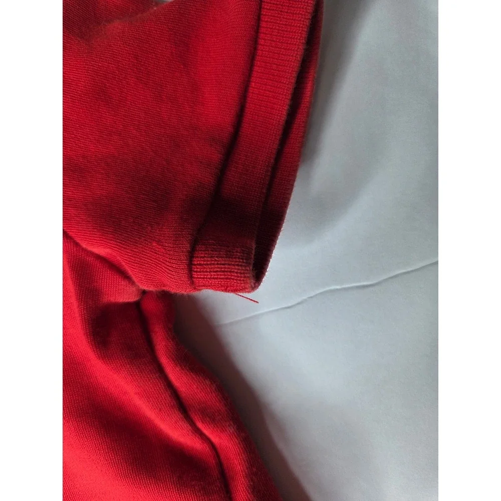 Ralph Lauren Baby Boys Red Short Sleeve Pique Polo Shirt Size 9M